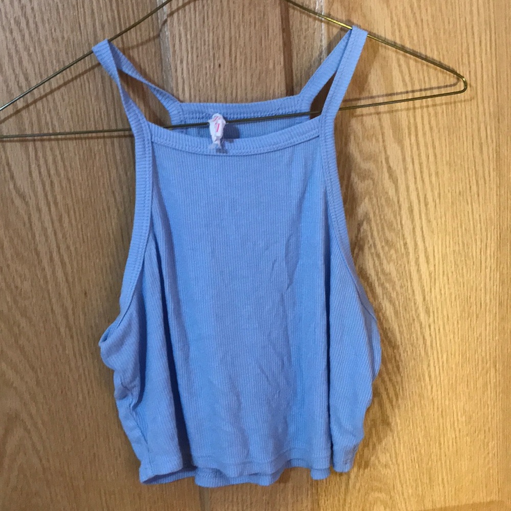A’gaci blue halter top